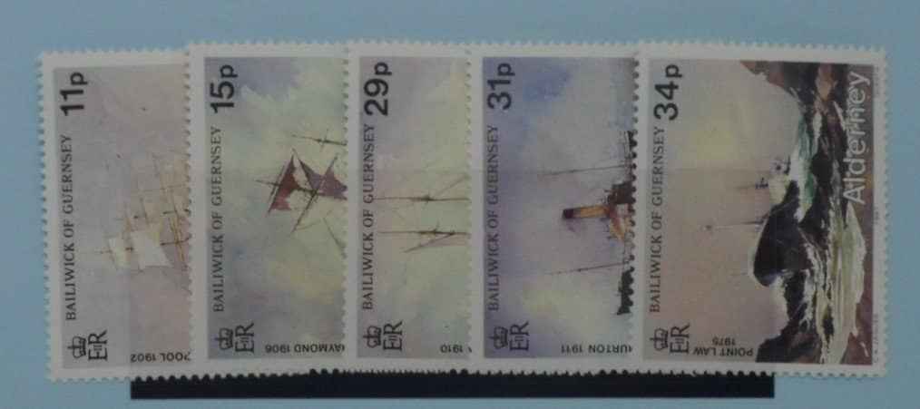 Alderney Stamps, 1987, SGA32-A36, Mint image 0