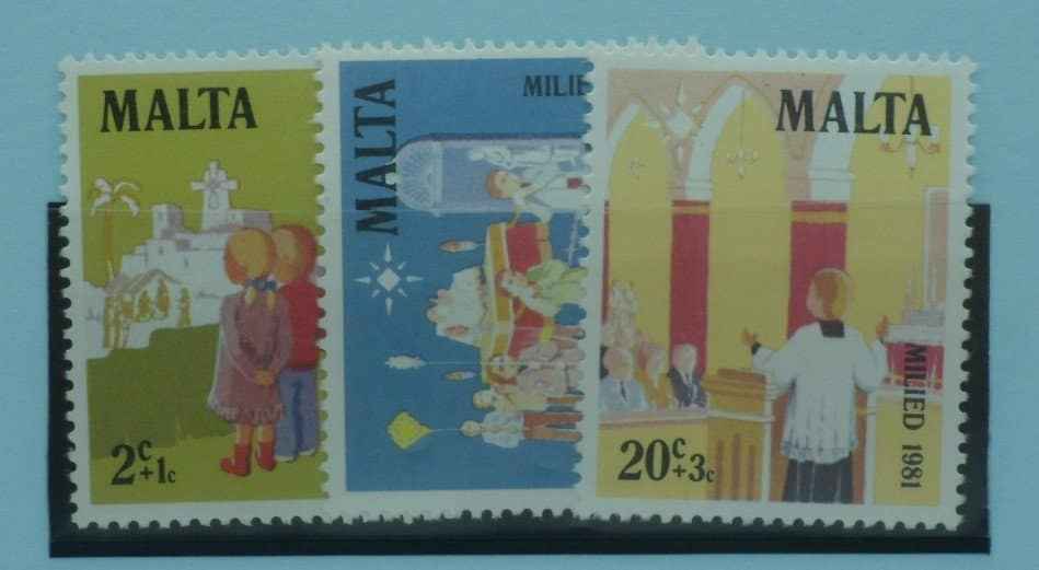 Malta Stamps, 1981, SG683-685, Mint image 0