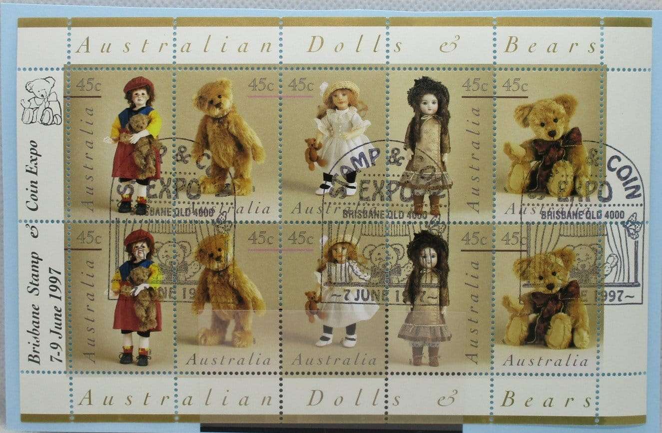 Australia Stamps, 1997, SG1693-1697 x 2, Used image 0
