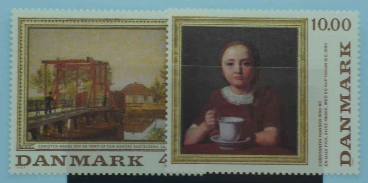 Denmark Stamps, 1989, SG895-896, Mint image 0