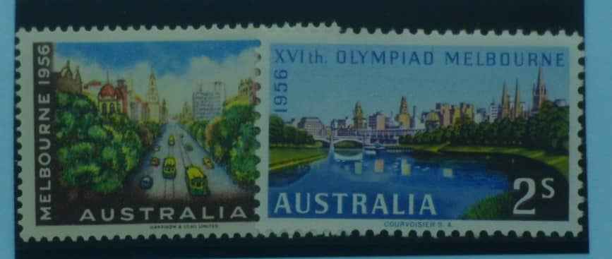 Australia Stamps, 1956, SG292-293, Mint image 0