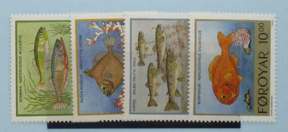 Faroe Islands Stamps, 1993, SG249-252, Mint image 0