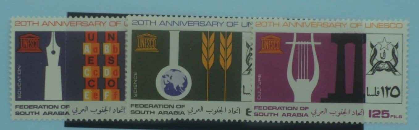 Southern Arabian Federation Stamps, 1966, SG27-29, Mint image 0