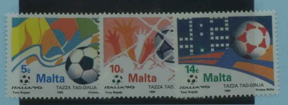 Malta Stamps, 1990, SG876-878, Mint image 0
