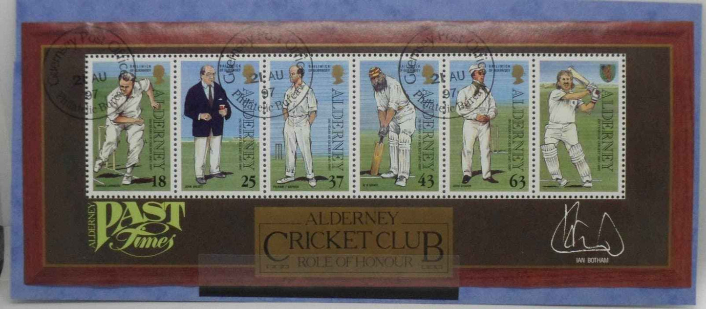 Alderney Stamps, 1997, MS A101, Used image 0