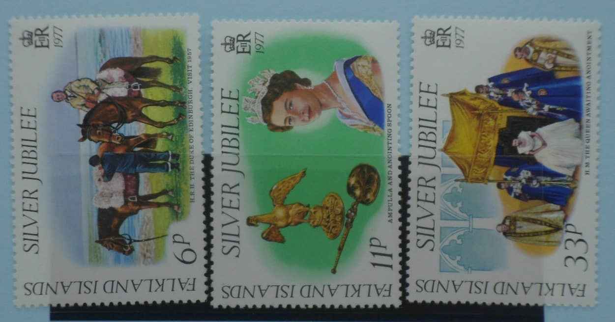 Falkland Islands Stamps, 1977, SG325-327, Mint image 0