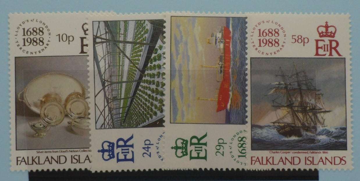 Falkland Islands Stamps, 1988, SG563-566, Mint image 0