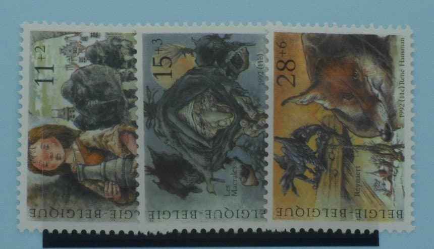 Belgium Stamps, 1992, SG3133-3135, Mint image 0