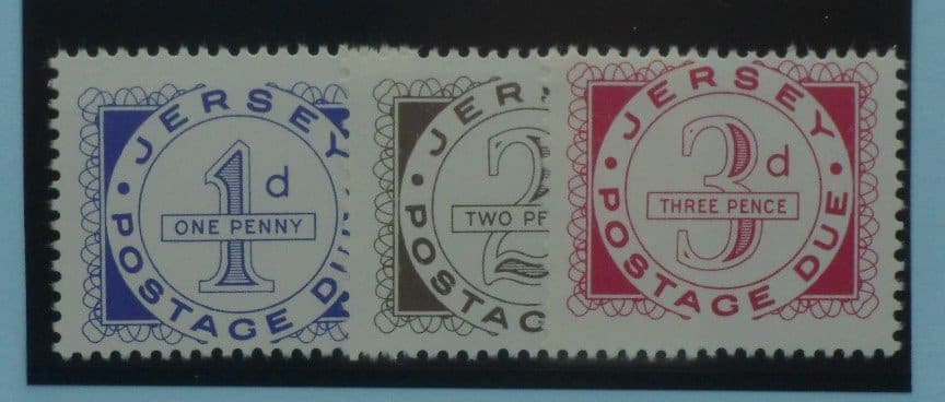 Jersey Stamps, 1969, SG D1-D3, Mint image 0
