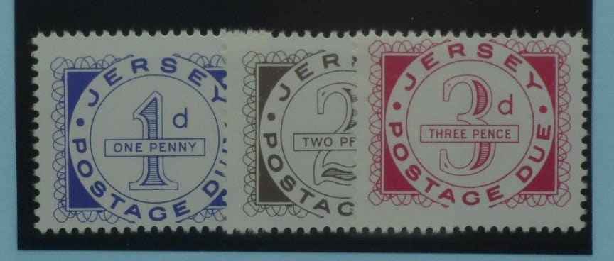 Jersey Stamps, 1969, SG D1-D3, Mint image 0