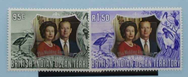 British Indian Ocean Territory Stamps, 1972, SG45-46, Mint image 0