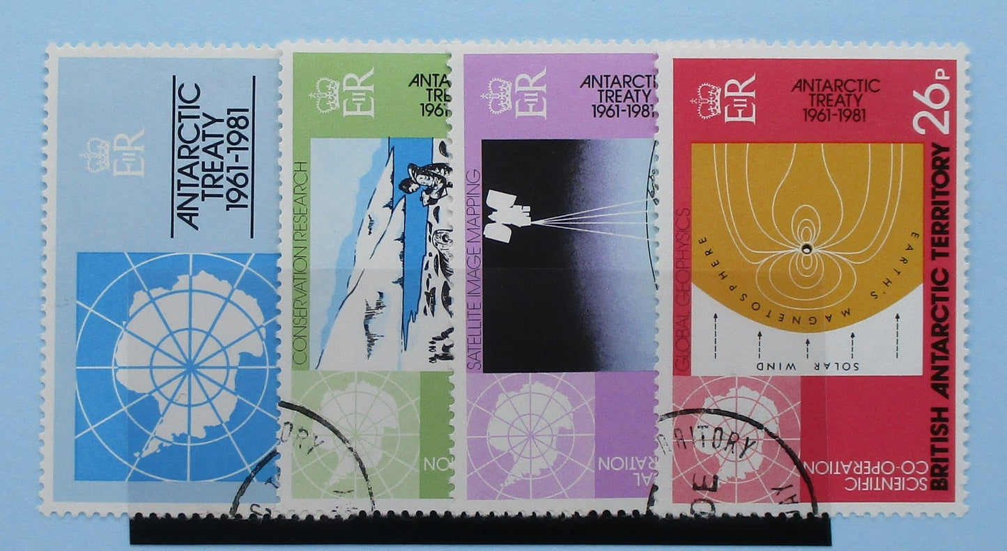 British Antarctic Territory Stamps, 1981, SG99-102, Used image 0