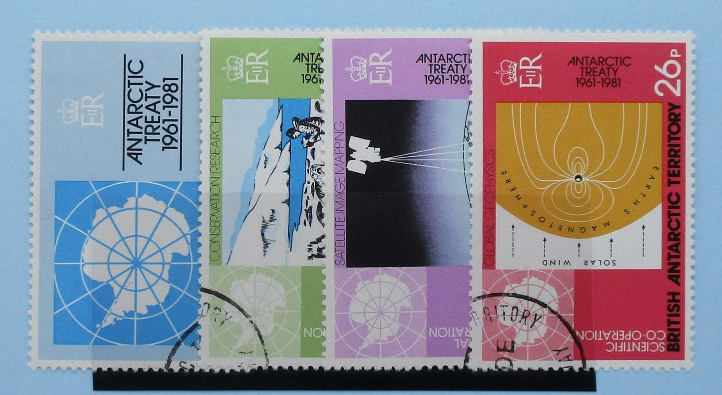 British Antarctic Territory Stamps, 1981, SG99-102, Used image 0