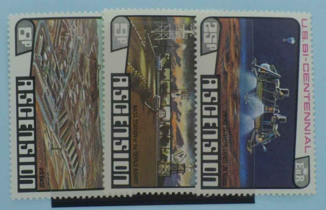 Ascension Island Stamps, 1976, SG219-221, Mint image 0