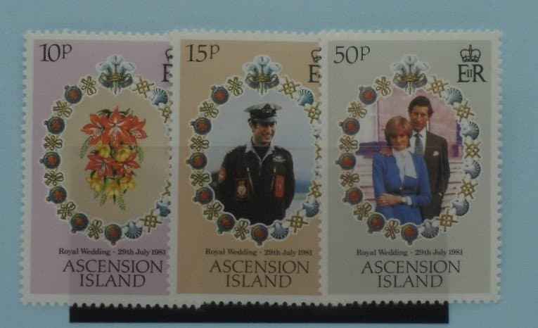 Ascension Island Stamps, 1981, SG302-304, Mint image 0