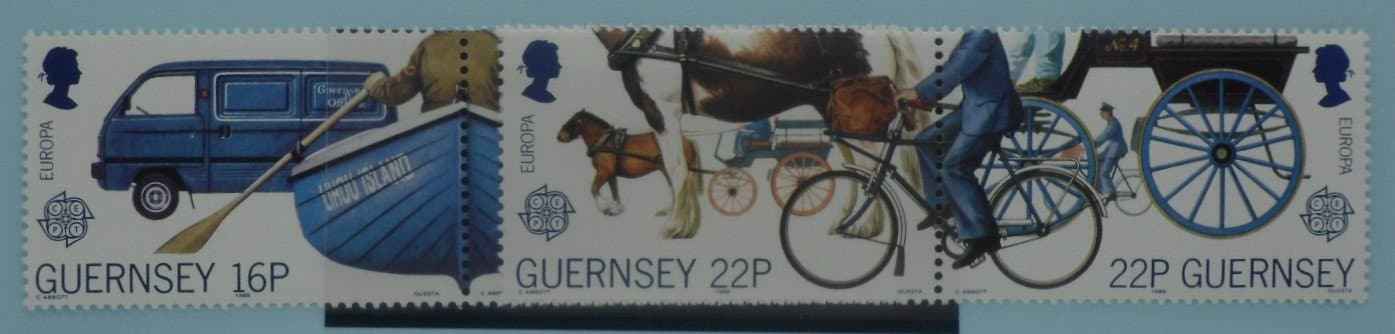 Guernsey Stamps, 1988, SG420a, SG422a, Mint image 0