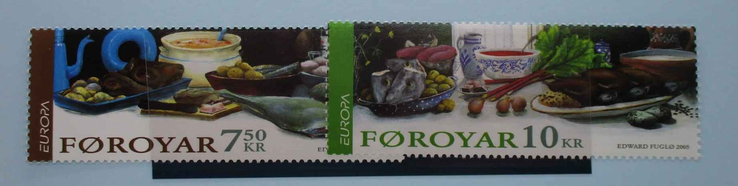 Faroe Islands Stamps, 2005, SG477-478, Mint image 0