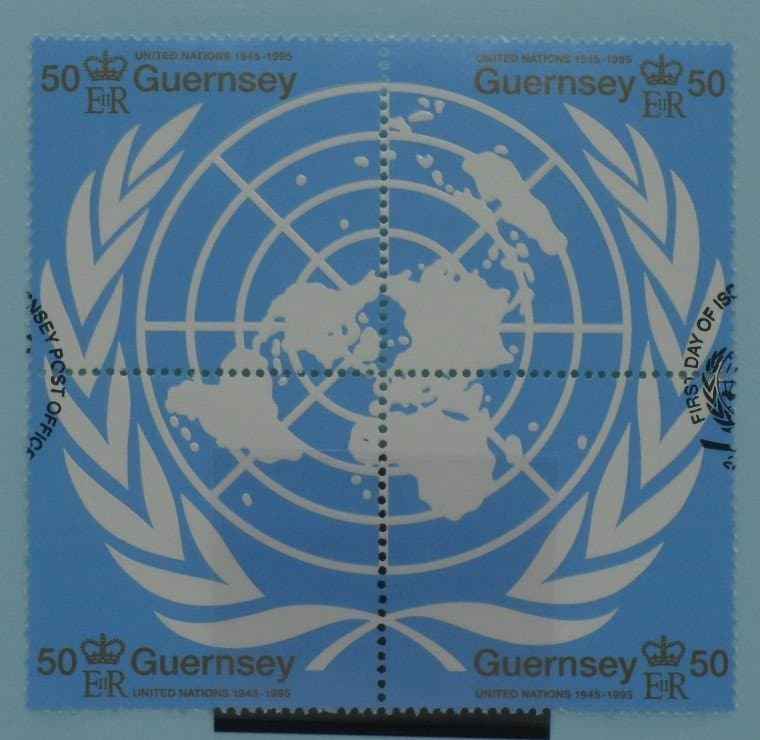 Guernsey Stamps, 1995, SG682a, Used. image 0
