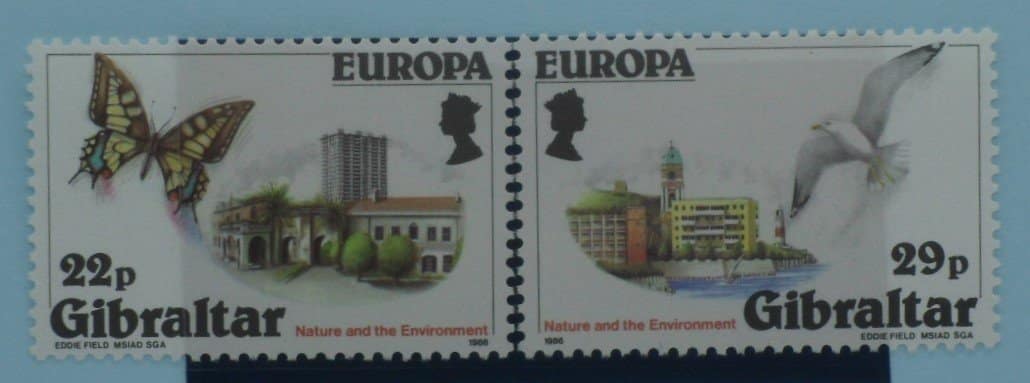 Gibraltar Stamps, 1986, SG532-533, Mint image 0