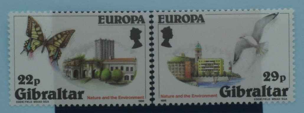 Gibraltar Stamps, 1986, SG532-533, Mint image 0