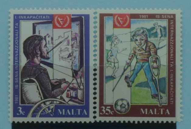 Malta Stamps, 1981, SG663-664, Mint image 0
