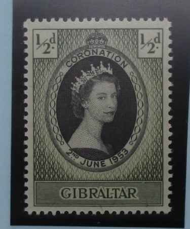 Gibraltar Stamps, 1953, SG144, Mint image 0
