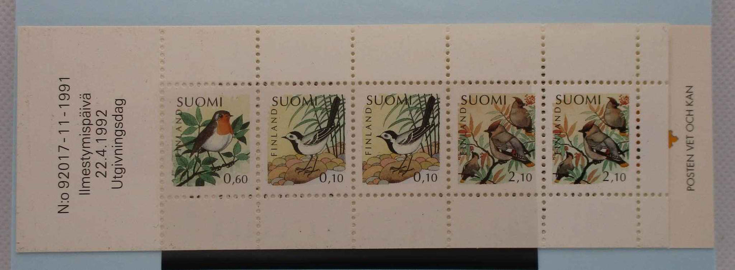 Finland Stamps, 1992, SB325, Mint image 0
