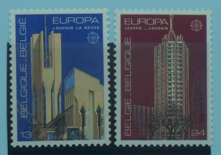 Belgium Stamps, 1987, SG2910-2911, Mint image 0