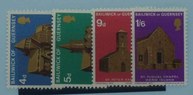 Guernsey Stamps, 1970, SG40-43, Mint image 0