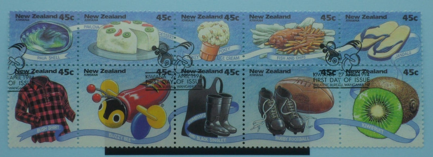 New Zealand Stamps, 1994, SG1797a, Used image 0