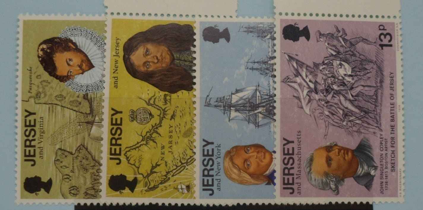 Jersey Stamps, 1976, SG160-163, Mint image 0