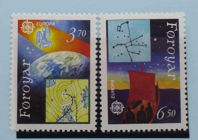 Faroe Islands Stamps, 1991, SG210-211, Mint image 0