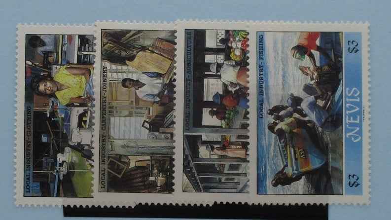 Nevis Stamps, 1986, SG402-405, Mint image 0