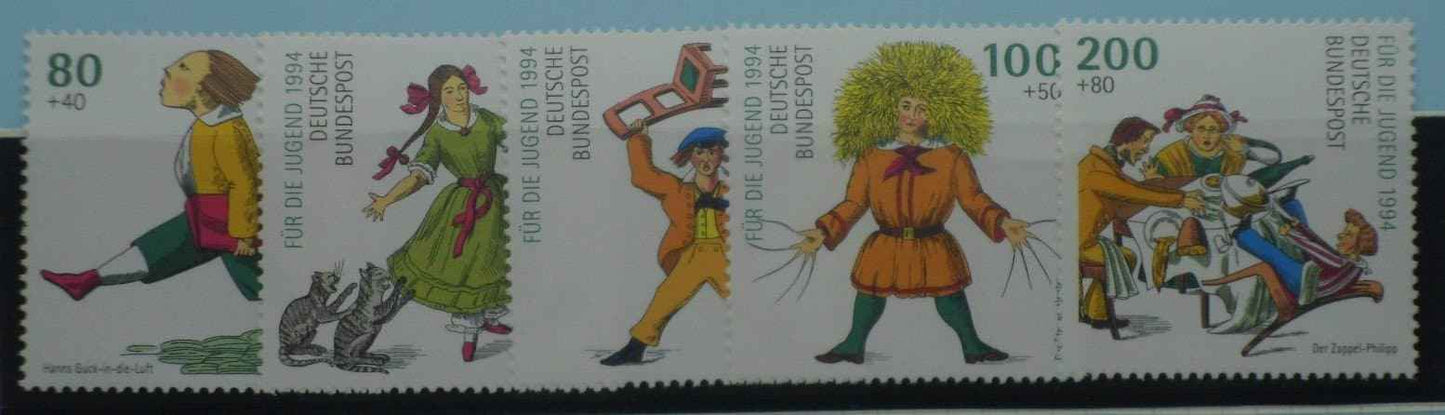Germany Stamps, 1994, SG2568-2572, Mint image 0