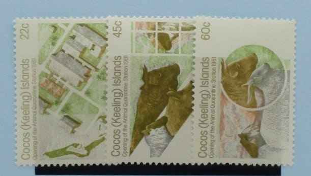 Cocos (Keeling) Islands Stamps, 1981, SG62-64, Mint image 0