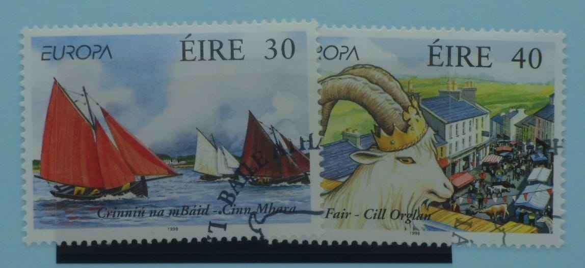 Ireland Stamps, 1998, SG1169-1170, Used image 0