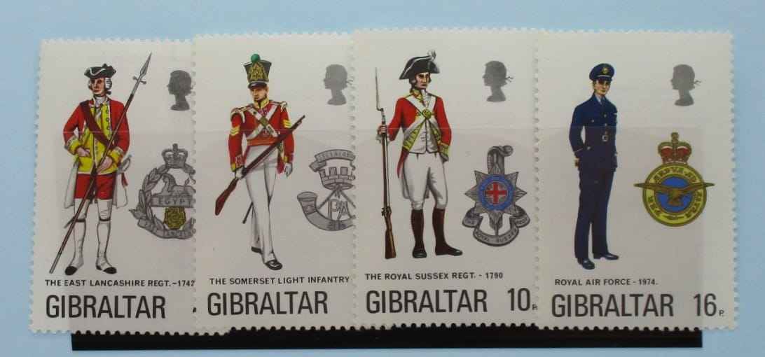 Gibraltar Stamps, 1974, SG331-334, Mint image 0
