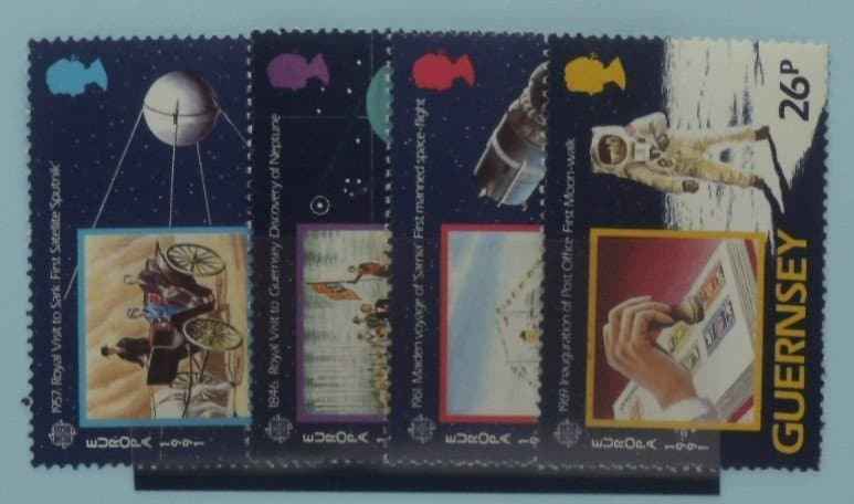 Guernsey Stamps, 1991, SG520-523, Mint image 0