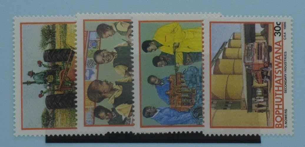 Bophuthatswana Stamps, 1986, SG175-178, Mint image 0