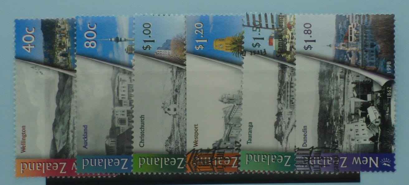 New Zealand Stamps, 1998, SG2216-2221, Used image 0