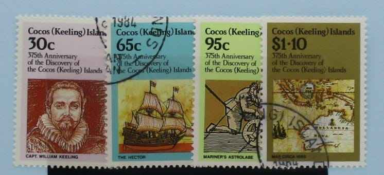 Cocos (Keeling) Islands Stamps, 1984, SG115-118, Used image 0