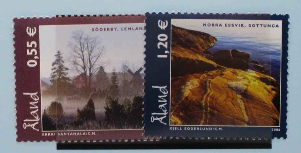Aland Islands Stamps, 2006, SG283-284, Mint image 0