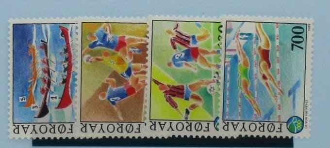 Faroe Islands Stamps, 1989, SG181-184, Mint image 0