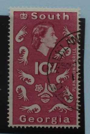 South Georgia Stamps, 1963-69, SG14, Used image 0