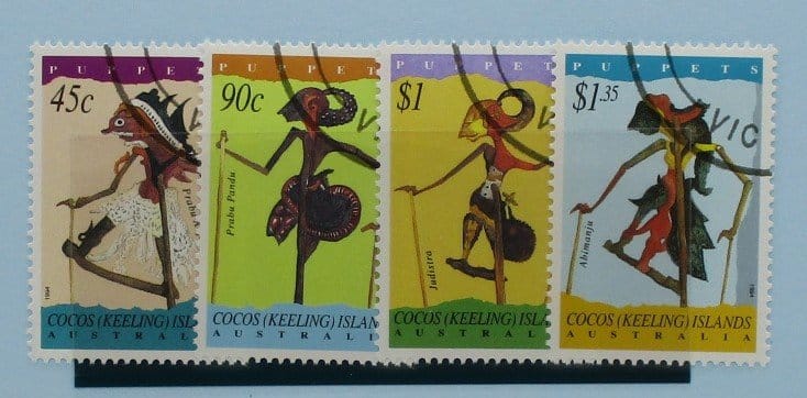 Cocos (Keeling) Islands Stamps, 1994, SG316-319, Used image 0