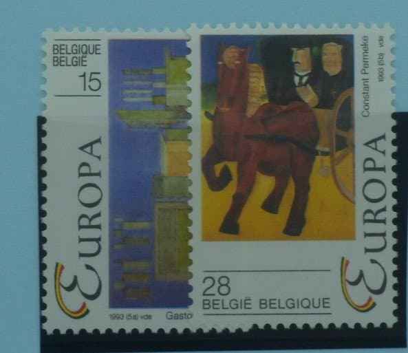 Belgium Stamps, 1993, SG3164-3165, Mint image 0