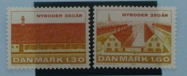 Denmark Stamps, 1981, SG700-701, Mint image 0