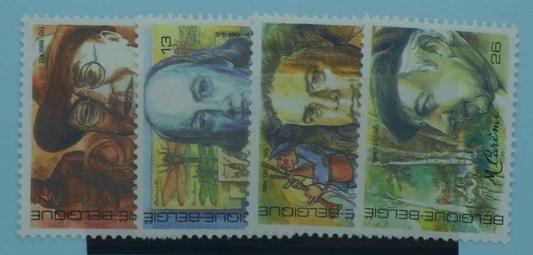 Belgium Stamps, 1986, SG2886-2889, Mint image 0