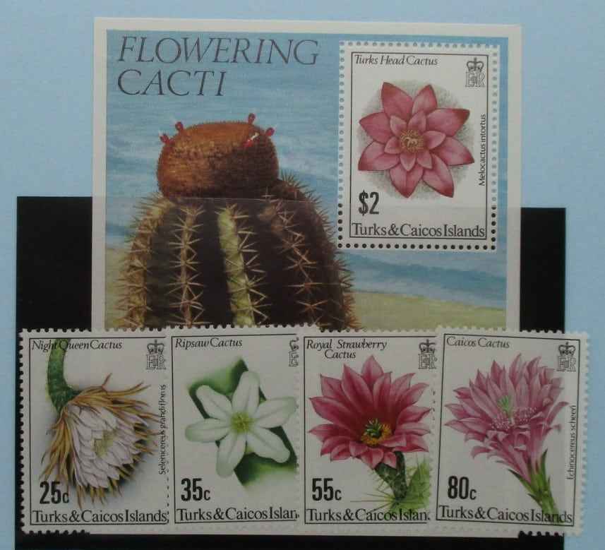 Turks and Caicos Islands Stamps, 1981, SG635-638, MS639, Mint image 0