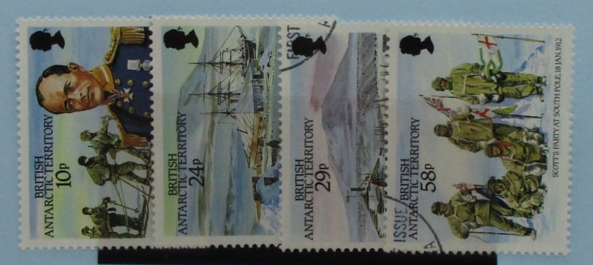 British Antarctic Territory Stamps, 1987, SG155-158, Used image 0